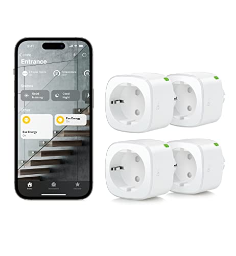 Eve Energy Matter Thread Smart Steckdose mit Apple HomeKit und Home Assistant