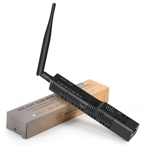 SMLIGHT SLZB-06M Zigbee Netzwerk-Koordinator PoE fuer Home Assistant