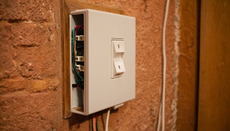 Shelly 1 Mini Gen3 in einer Unterputzdose eingebaut – Smart Home DIY Installation