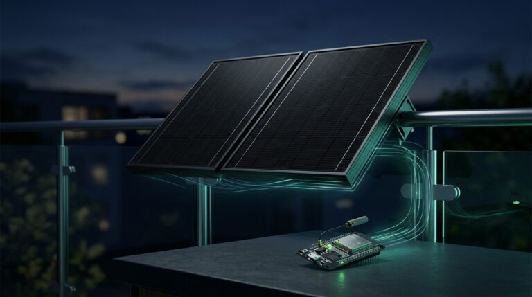 Balkonkraftwerk mit Home Assistant überwachen: Ahoy DTU, ESP32, MQTT und Energie-Dashboard Einrichtung
